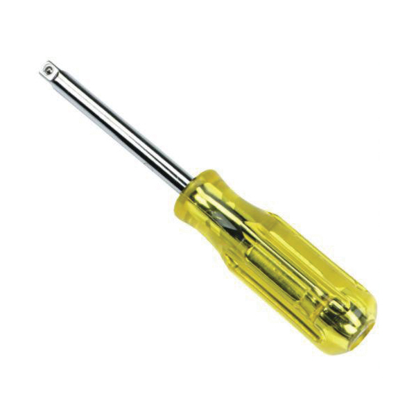 Proto J4769 Standard Length Socket Driver, 1/4 in Drive, Steel, Full Polished - Socket Handles