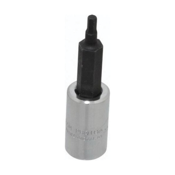 Proto J4770-2.5M Standard Length Socket Driver Bit, 1/4 in Drive, 2.5 mm, 1 in L Bit - Socket Driver Bits