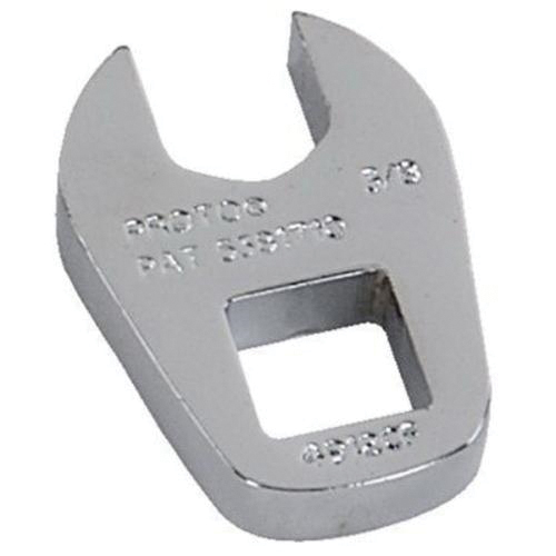 Proto J4922CF Crowfoot Wrench, 11/16 in Wrench, 3/8 in Drive, 1-31/64 in OAL, ASME B107.21, Full Polished - Crowfoot Wrenches
