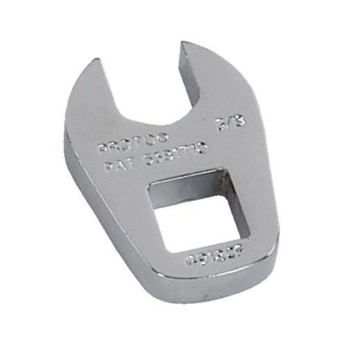 Proto J4940CF Crowfoot Wrench, 1-1/4 in Wrench, 3/8 in Drive, 2-5/32 in OAL, ASME B107.21, Full Polished - Crowfoot Wrenches