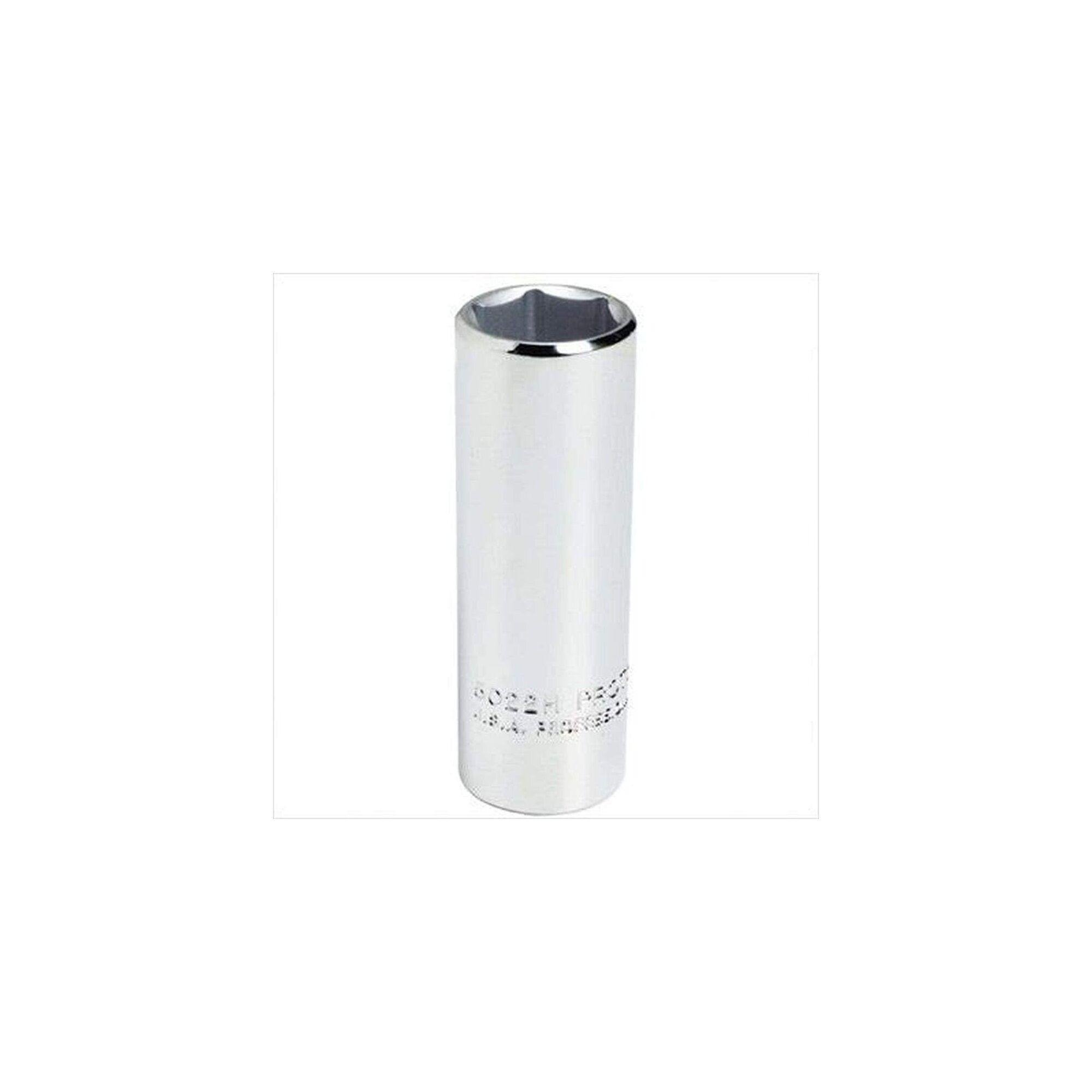 Proto TorquePlus J5008H Deep Length Socket, Imperial, 3/8 in Square Drive, 1/4 in - Sockets