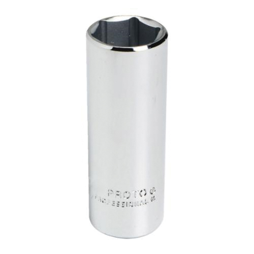 Proto TorquePlus J5012MH Deep Length Socket, Metric, 3/8 in Square Drive, 12 mm - Sockets