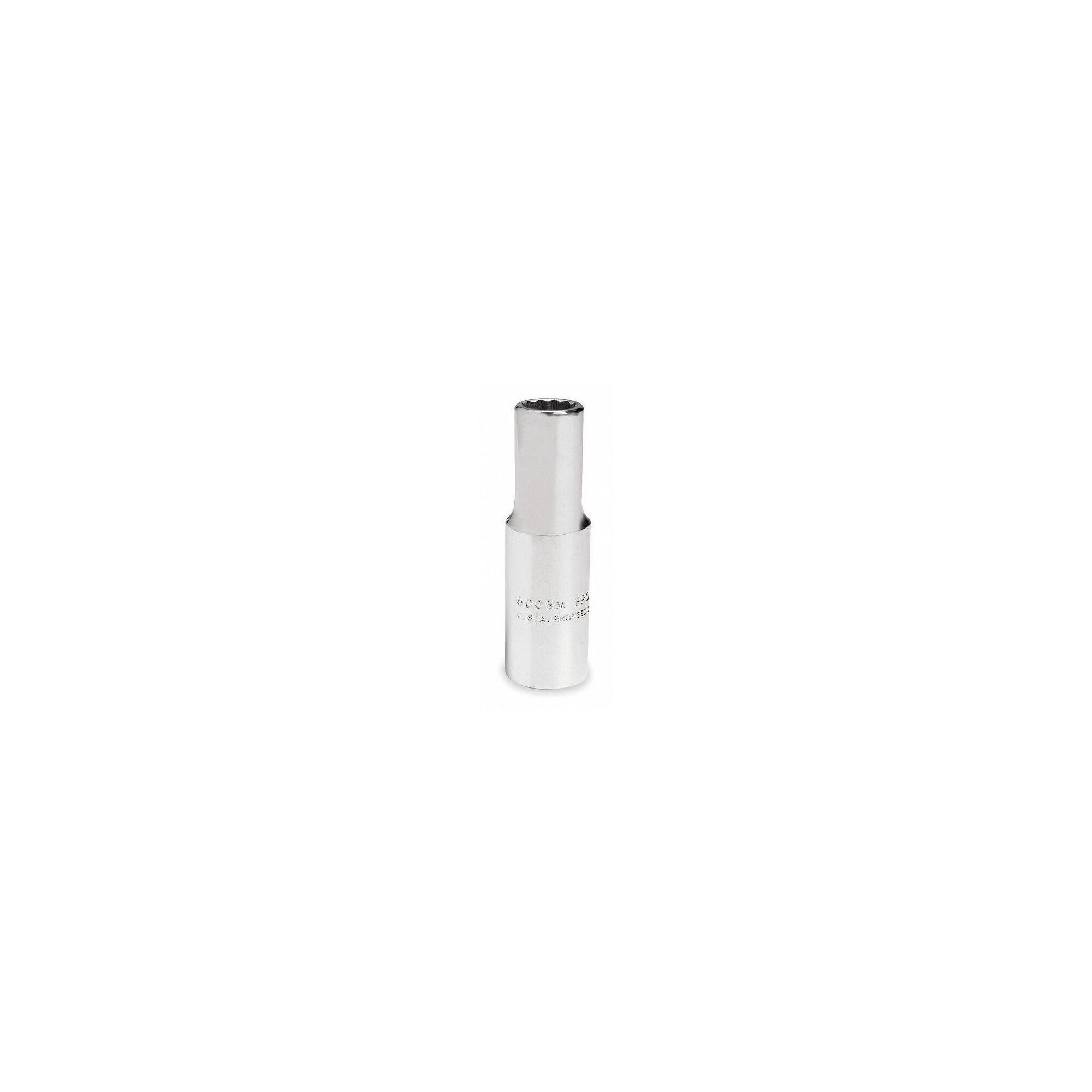 Proto TorquePlus J5019M Deep Length Socket, Metric, 3/8 in Square Drive, 19 mm - Sockets