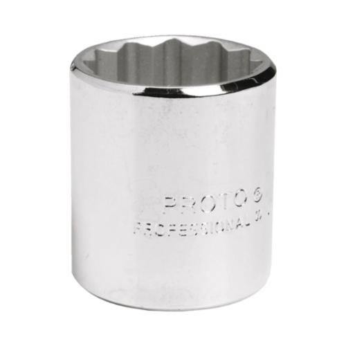 Proto TorquePlus J5212 Standard Length Socket, Imperial, 3/8 in Square Drive, 3/8 in - Sockets