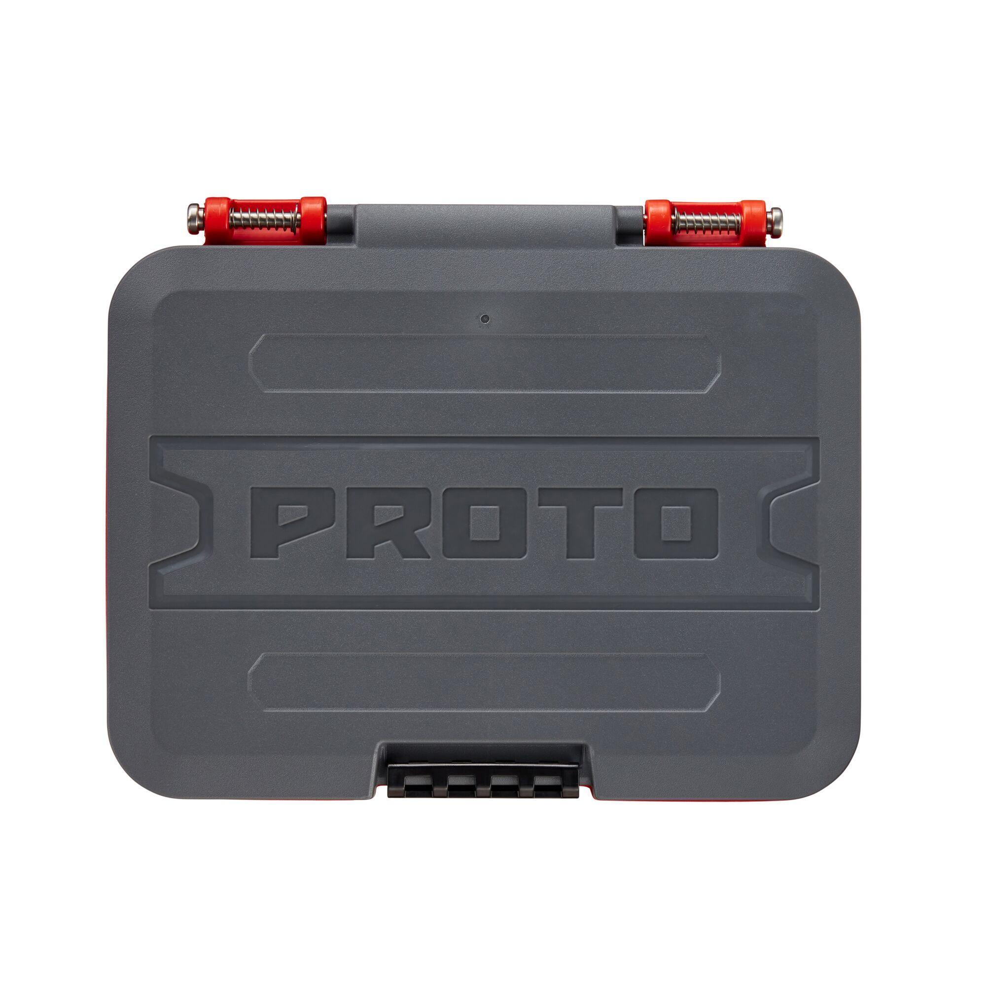 Proto J52121S Set Container, 6 Points, 3/8 in Drive, 21 Pieces - Socket Sets