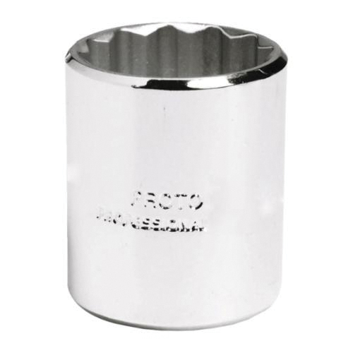 Proto TorquePlus J5214M Standard Length Socket, Metric, 3/8 in Square Drive, 14 mm - Sockets