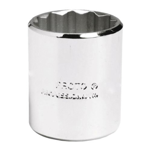 Proto TorquePlus J5217M Standard Length Socket, Metric, 3/8 in Square Drive, 17 mm - Sockets