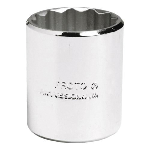 Proto TorquePlus J5219M Standard Length Socket, Metric, 3/8 in Square Drive, 19 mm - Sockets