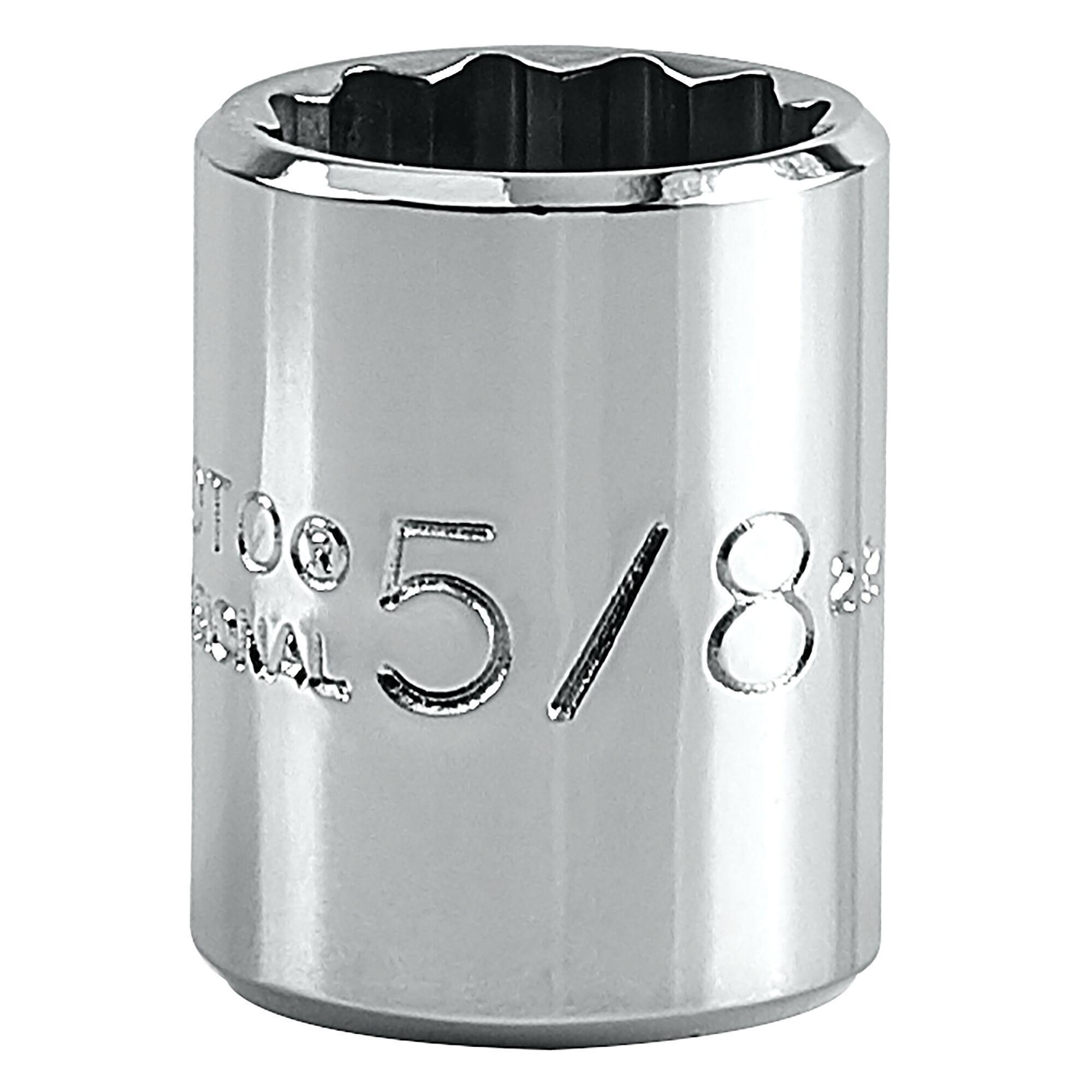 Proto TorquePlus J5220 Standard Length Socket, Imperial, 3/8 in Square Drive, 5/8 in - Sockets