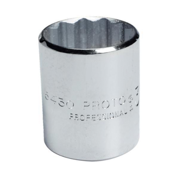 Proto TorquePlus J5425 Standard Length Socket, Imperial, 1/2 in Square Drive, 25/32 in - Sockets