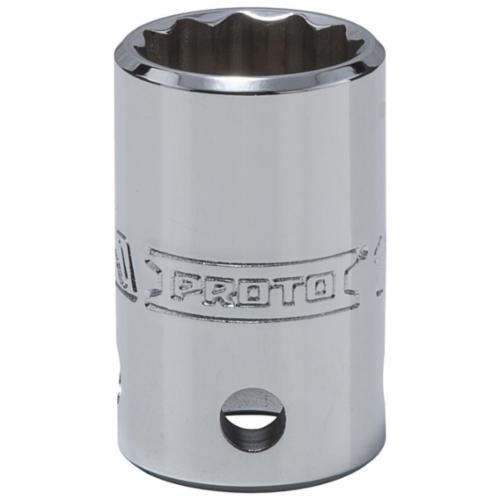 Proto TorquePlus J5416 Standard Length Socket, 1/2 in Square Drive, 1/2 in, 12 Points - Sockets