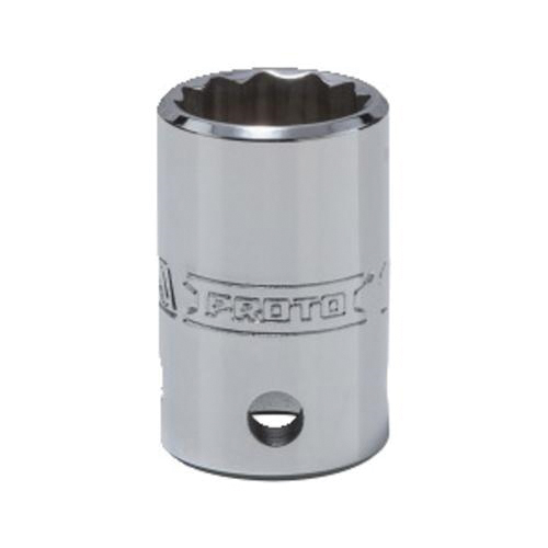 Proto TorquePlus J5422 Standard Length Socket, Imperial, 1/2 in Square Drive, 11/16 in - Sockets