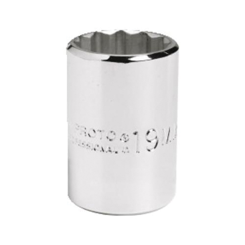 Proto TorquePlus J5429M Standard Length Socket, Metric, 1/2 in Square Drive, 29 mm - Sockets