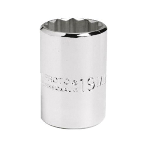 Proto TorquePlus J5430M Standard Length Socket, Metric, 1/2 in Square Drive, 30 mm - Sockets
