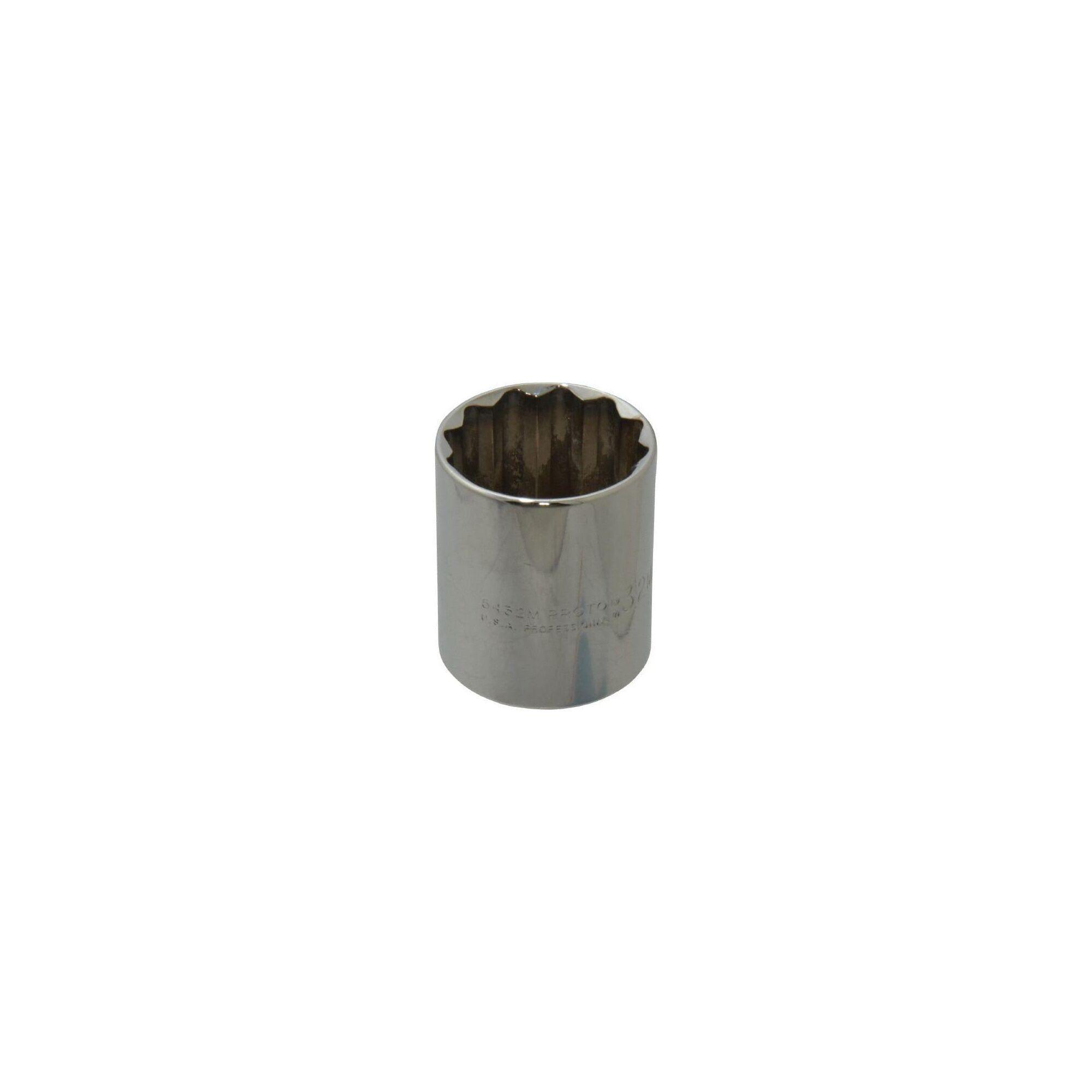 Proto TorquePlus J5432M Standard Length Socket, Metric, 1/2 in Square Drive, 32 mm - Sockets