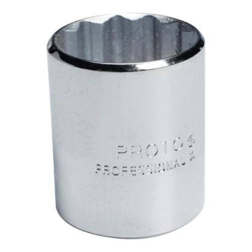 Proto TorquePlus J5438 Standard Length Socket, Imperial, 1/2 in Square Drive, 1-3/16 in - Sockets