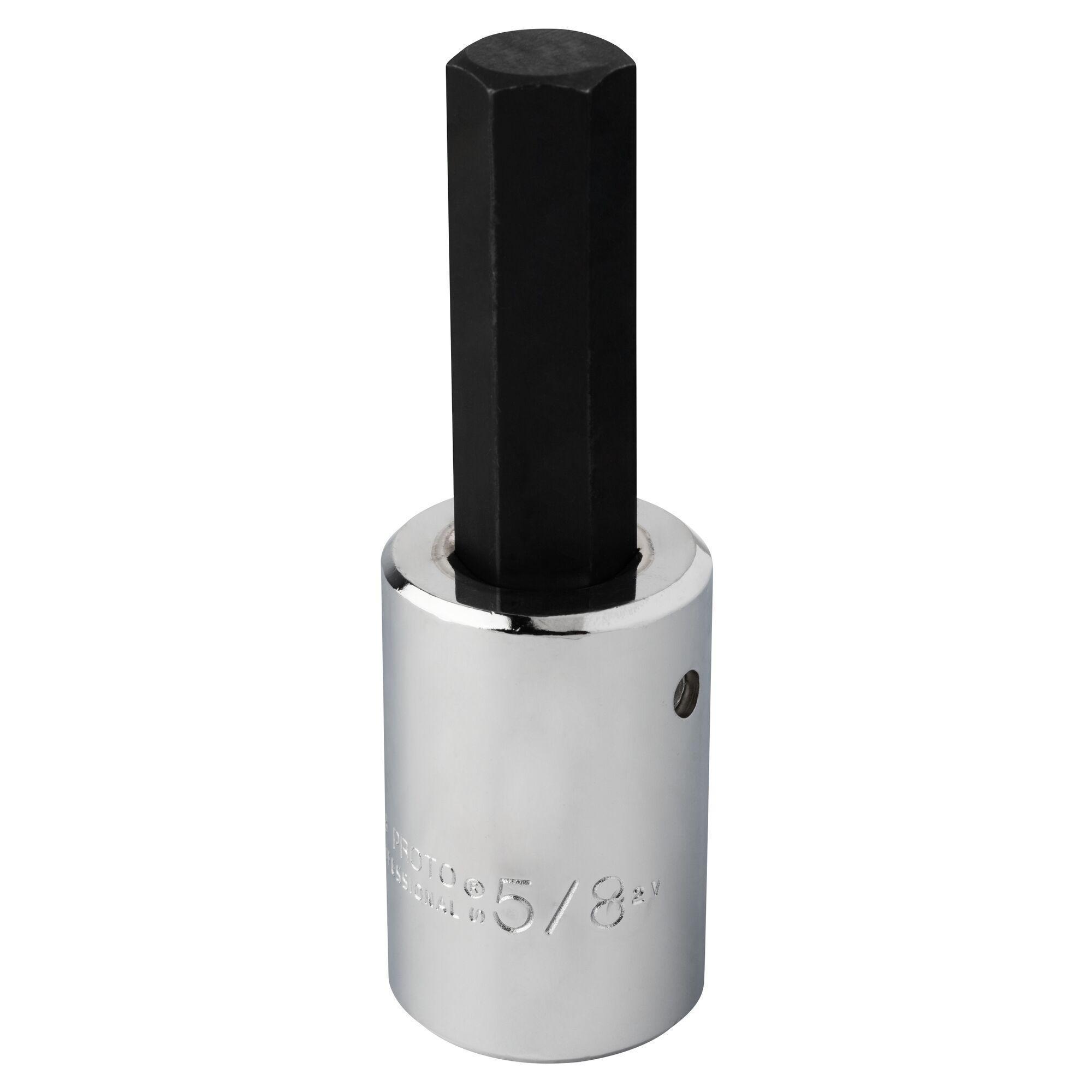 Proto J54415/8 Standard Length Socket Driver Bit, Imperial, 1/2 in, 5/8 in, 2 in L Bit - Socket Driver Bits