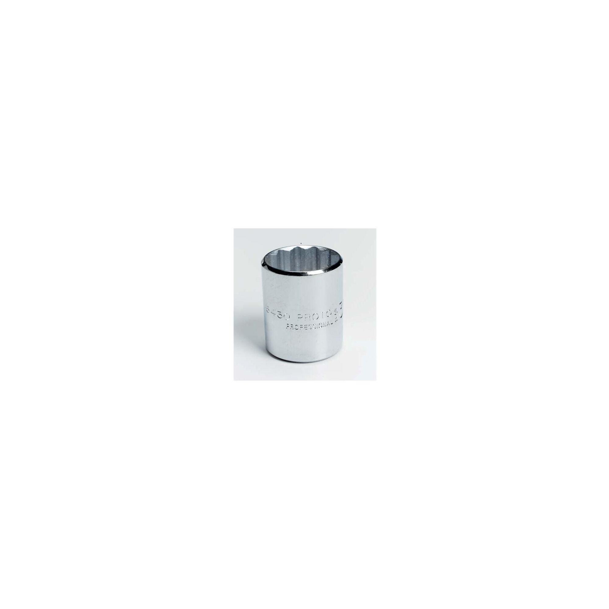 Proto TorquePlus J5446 Standard Length Socket, Imperial, 1/2 in Square Drive, 1-7/16 in - Sockets