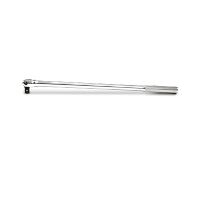 Proto J5468 Socket Handle, 1/2 in Drive, 18-5/8 in OAL, ASME B107.500, ANSI B107.10M/AS 4283, Federal GGG-W-641E, Heat Treated Alloy Steel, Polished Chrome/Full Polished - Socket Breaker Bars