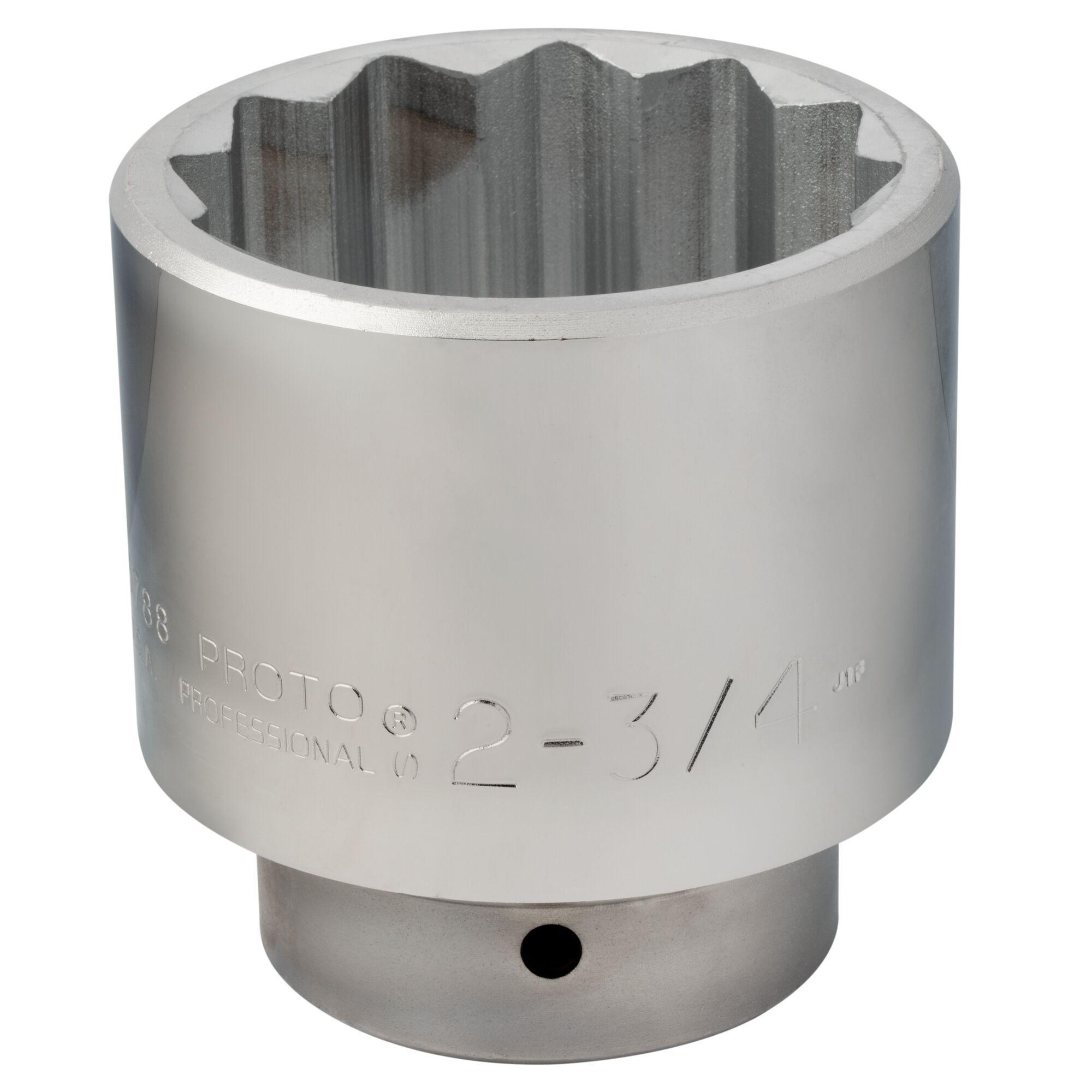 Proto TorquePlus J5788 Standard Length Socket, Imperial, 1 in Square Drive, 2-3/4 in - Sockets