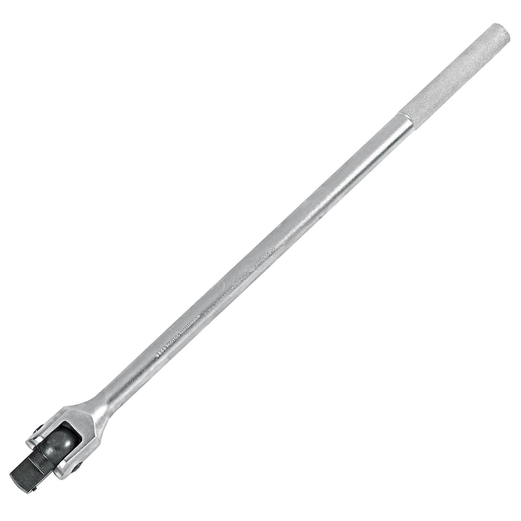 Proto J5868 Socket Handle, 1 in Drive, 27 in OAL, ASME B107.500, ANSI B107.10M, Federal GGG-W-641E, Alloy Steel, Polished Chrome/Full Polished - Socket Breaker Bars