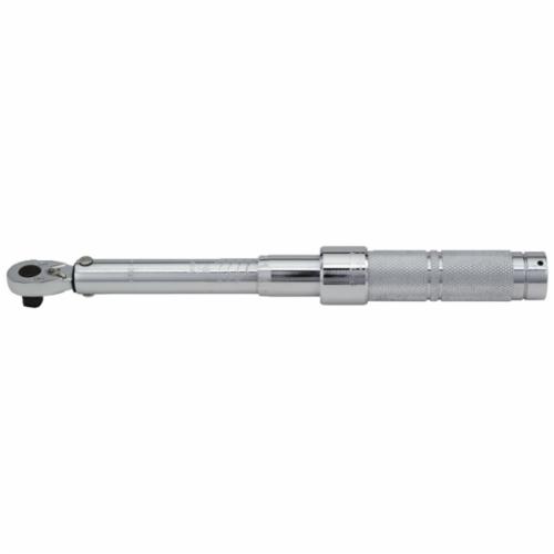 Proto J6014C C Series Micrometer Torque Wrench, 1/2 in Drive, 50 to 250 ft-lb, Ratcheting Head, 1 ft-lb Graduation, 27-1/8 in OAL, ASME B107.14M - Micrometer Torque Wrenches