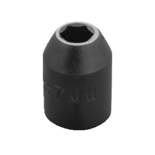 Proto TorquePlus J7207M Standard Length Socket, Metric, 3/8 in Square Drive, 7 mm - Sockets