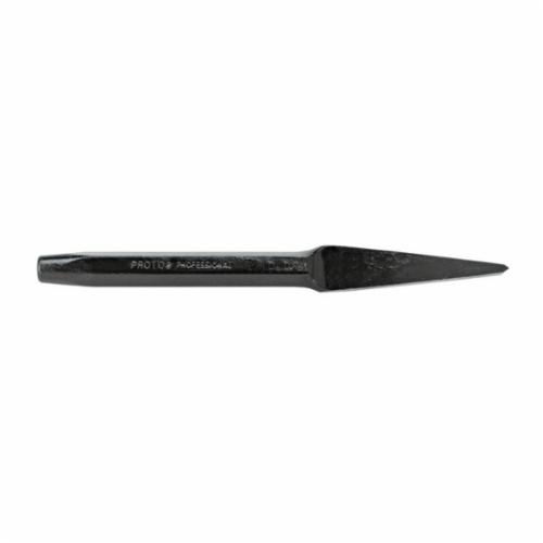 Proto J725/16S2 Chisel, Cape, 5/16 in S2 Tool Steel, 5-1/8 in OAL, 5/16 in W Blade - Chisels