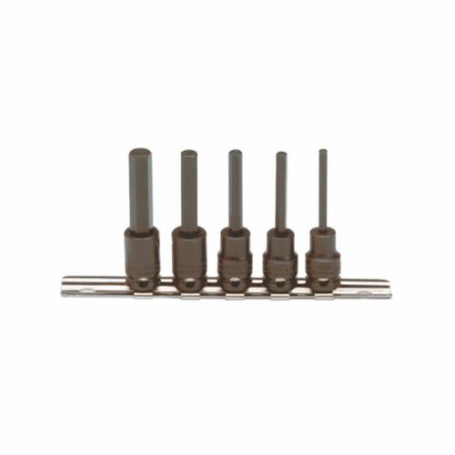 Proto J72252 Socket Set, Metric, 3/8 in Drive, 5 Pieces, Black Oxide - Socket Driver Bit Sets