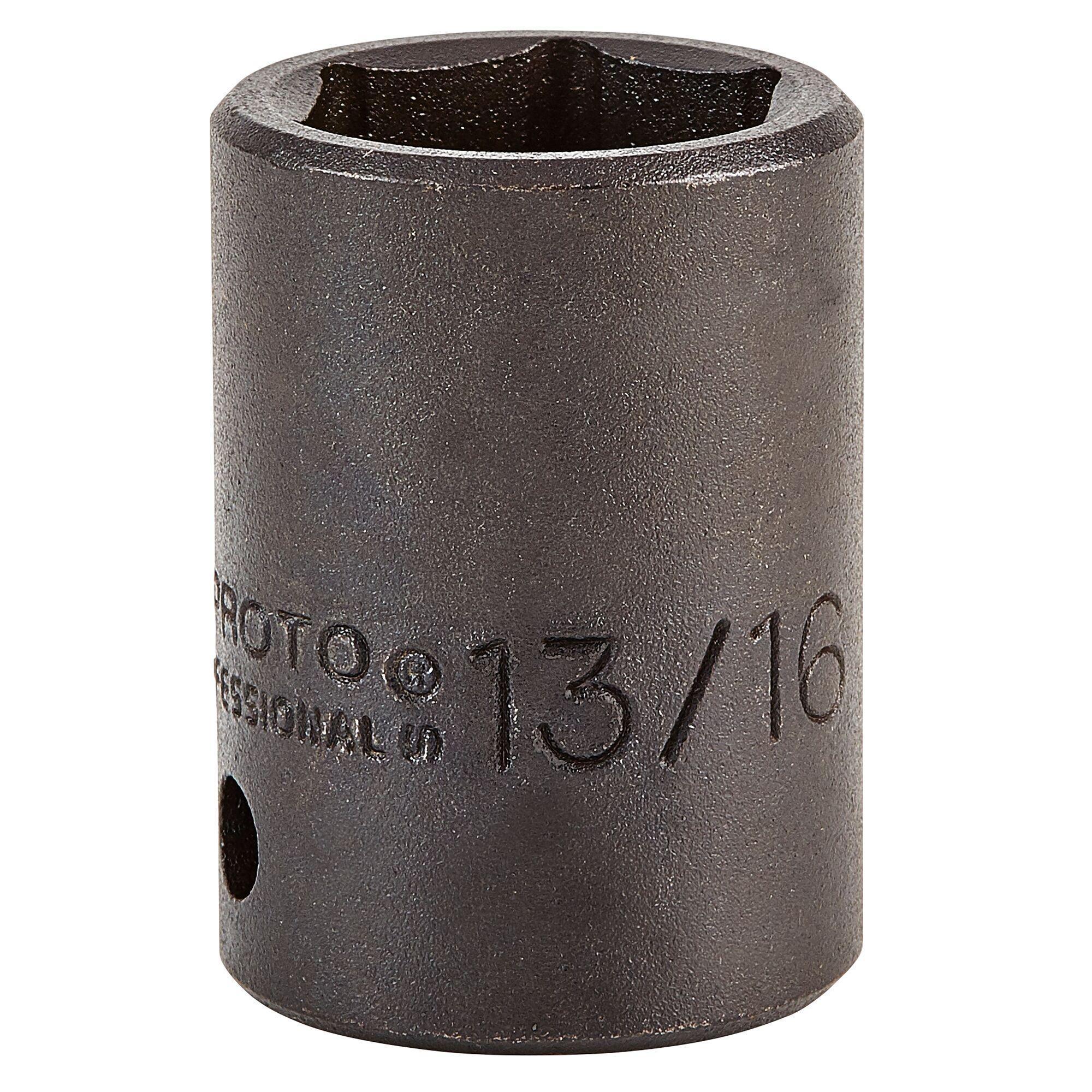 Proto TorquePlus J7426H Standard Length Socket, Imperial, 1/2 in Square Drive, 13/16 in - Sockets