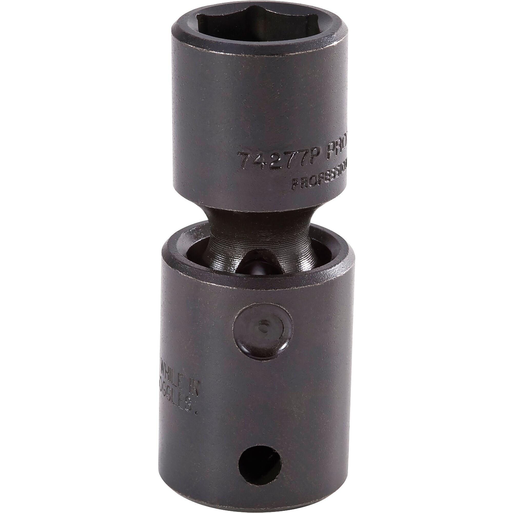 Proto TorquePlus J74277P Standard Length Universal Socket, Imperial, 1/2 in Square Drive, 5/8 in Flexible Socket - Sockets
