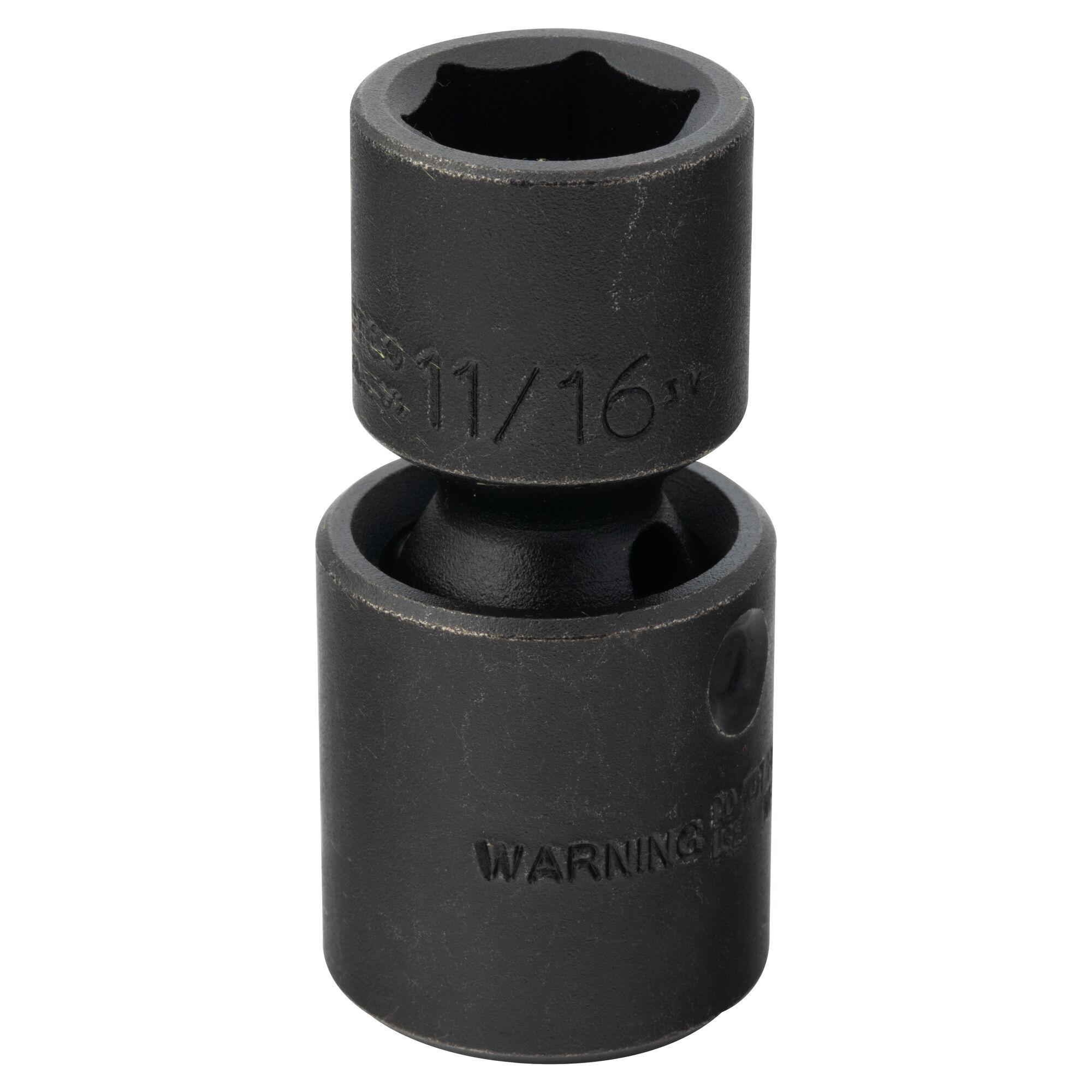 Proto TorquePlus J74278P Standard Length Universal Socket, Imperial, 1/2 in Square Drive, 11/16 in Flexible Socket - Sockets