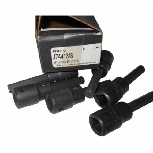 Proto J74413/8 Standard Length Socket Driver Bit, Imperial, 1/2 in, 3/8 in, 1-3/4 in L Bit - Socket Driver Bits