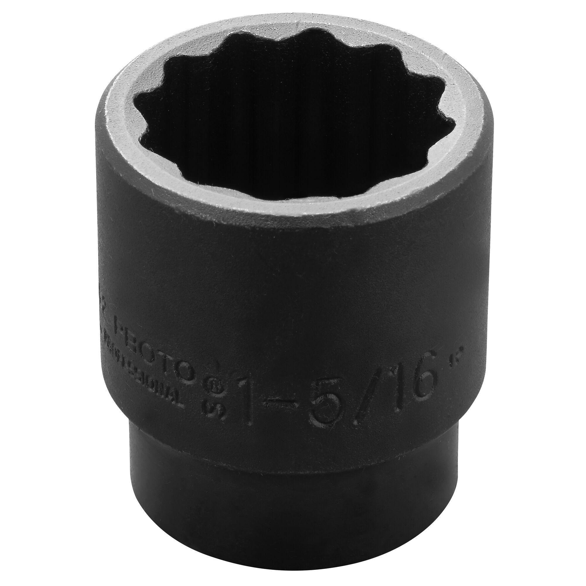 Proto TorquePlus J7442 Standard Length Socket, Imperial, 1/2 in Square Drive, 1-5/16 in - Sockets