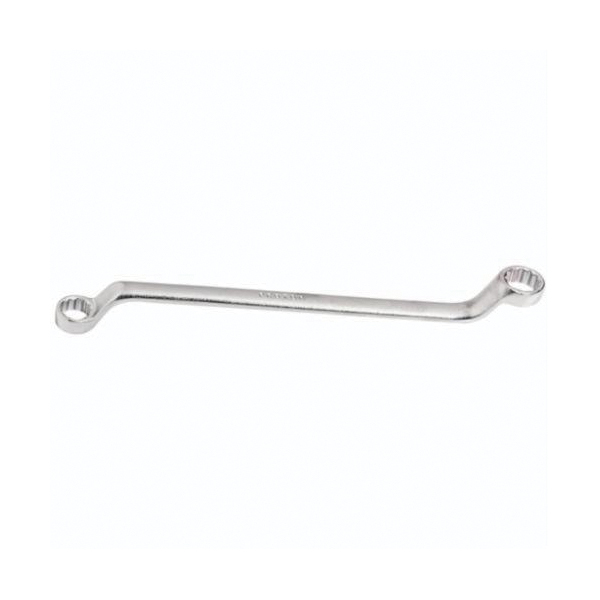 Proto TorquePlus J8182 Deep Box End Wrench, 5/8 x 11/16 in Wrench, 12 Points, 60 deg Offset, 10-1/4 in OAL, Steel, Satin, ASME B107.100, AS954E S3.8.1, Federal GGG-W-636E - Box End Wrenches