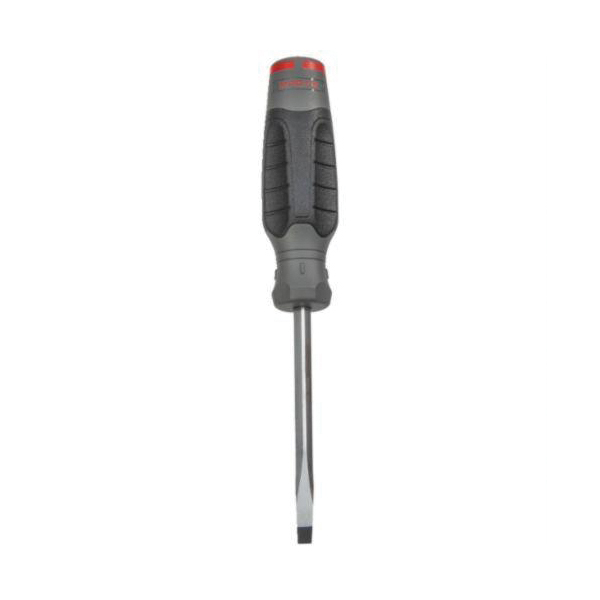 Proto DuraTek JC31603R Screwdriver, 3/16 in Cabinet/Slotted Point, Alloy Steel Shank, 7-1/4 in OAL, Black Oxide/Polished Chrome, ASME B107.15 - Standard Screwdrivers