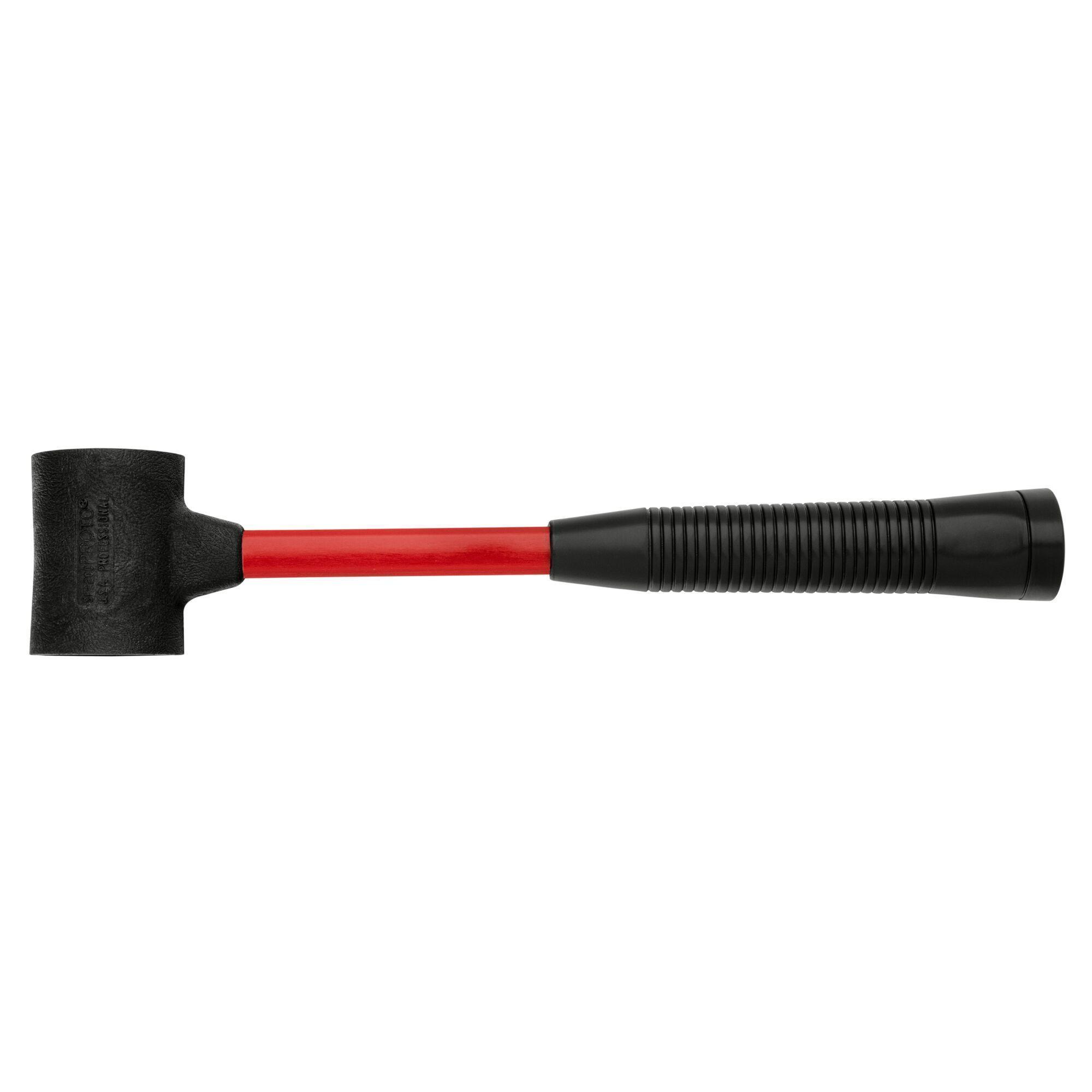Proto JSF200 Soft Face Hammer, 15 in OAL, 2 in, 1 to 2.9 in Face Range, 16 oz Replaceable Face, Fiberglass Handle - Interchangable Face Hammers