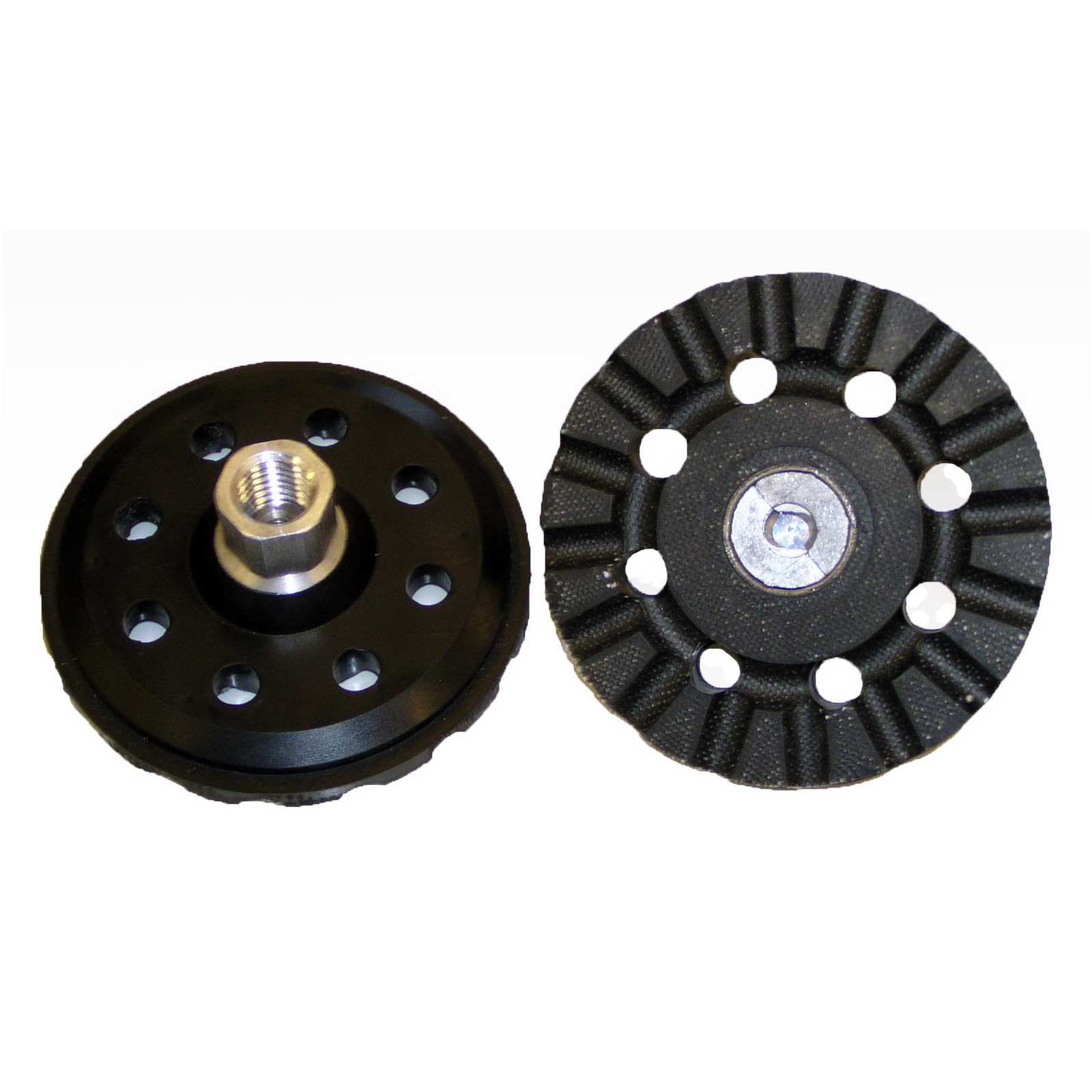 Roloc 7000144107 Quick Change Disc Pad, 4 in Dia Pad, Type TR Attachment - Disc Pads