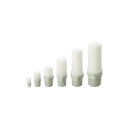 SMC AN10-N01 AN Air Silencer, 1/8 in NPT Port, 145 psi Pressure, 41 to 140 deg F, 23 mm OAL - Pneumatic Mufflers