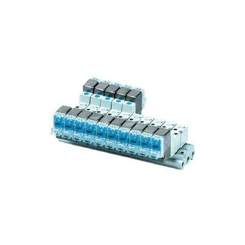 SMC SS5YJ5-42-04-N7T SYJ5000 Individual Wiring Valve Manifold, 4 Stations - Directional/Control Valve Manifolds