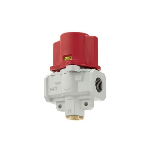 SMC VHS20-N02B-Z VHS Single Action Pressure Relief 3 Port Valve, 1/4 in Nominal, NPT End Style, 0.1 to 1 MPa Pressure, Aluminum Body - Pressure Relief Valves