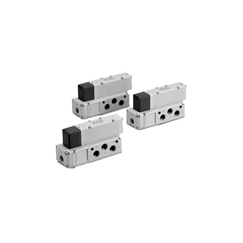 SMC VQC4301-51 VQC 5-Port Solenoid Valve, 145 psi Pressure - Solenoid Valves