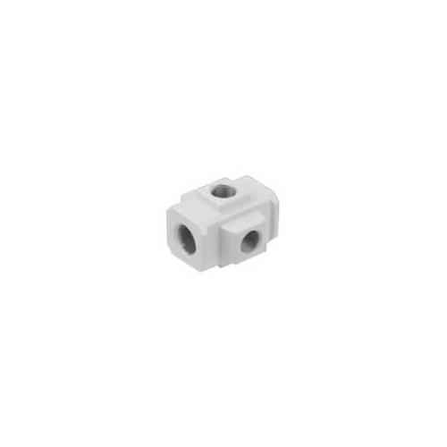 SMC Y44-N02-A Cross Spacer, For Use With AC40-B Air Filter, 1/4 in NPT Port, MNPT x Push-In Tube - Compressed Air Preparation FRL Accessories