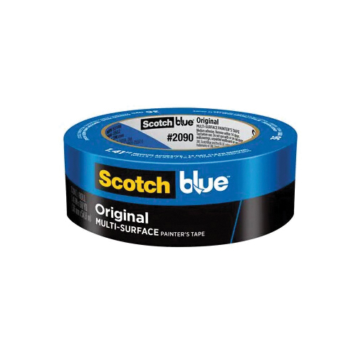 ScotchBlue 7100185121 Painters Tape, 60 yd L x 1.88 in W, 5.4 mil THK, Acrylic Adhesive, Crepe Paper Backing - Masking Tapes