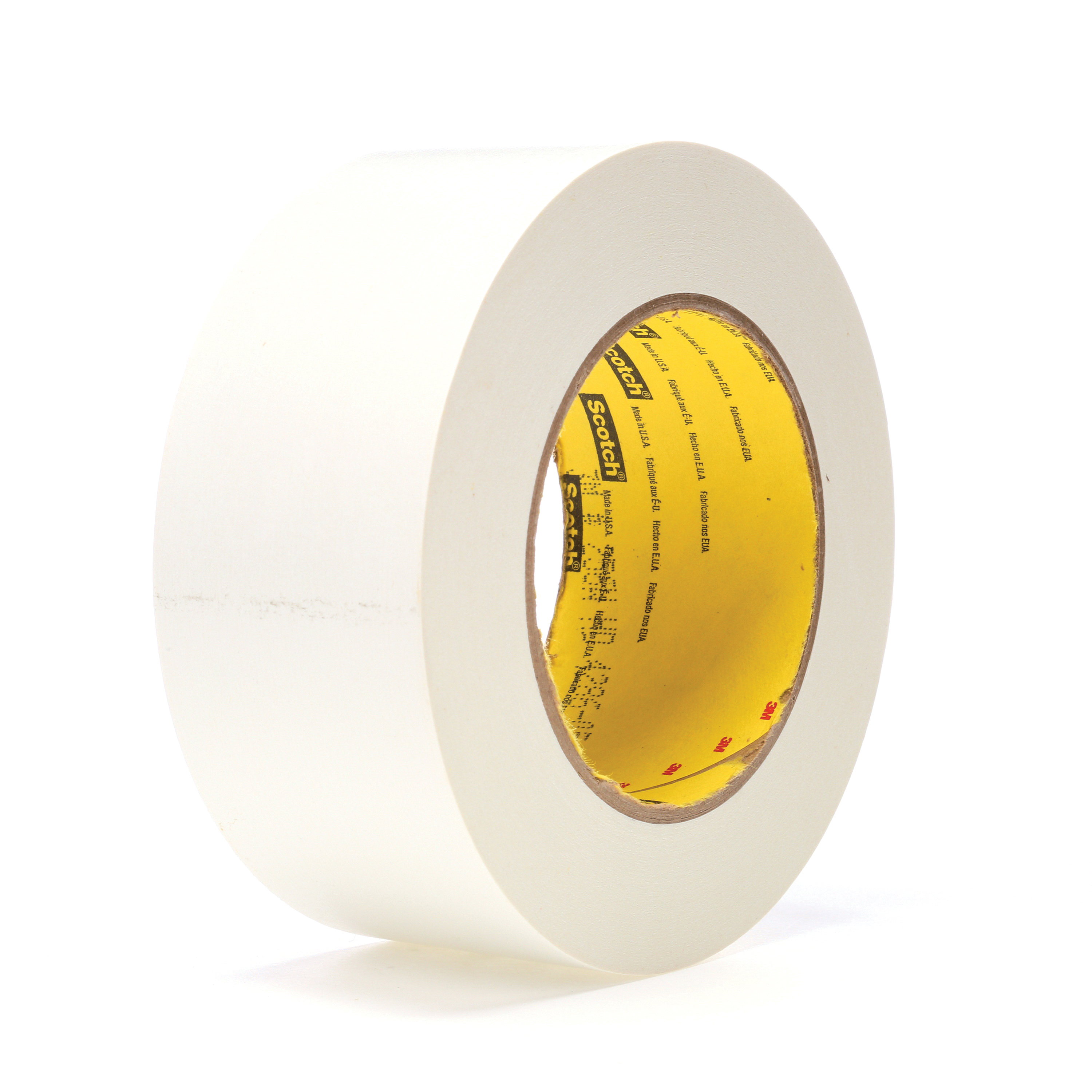 Scotch 7000123288 Printable Flatback Paper Tape, 60 yd L x 2 in W, 6.7 mil THK, Rubber Adhesive, Flatback Paper Backing - Masking Tapes