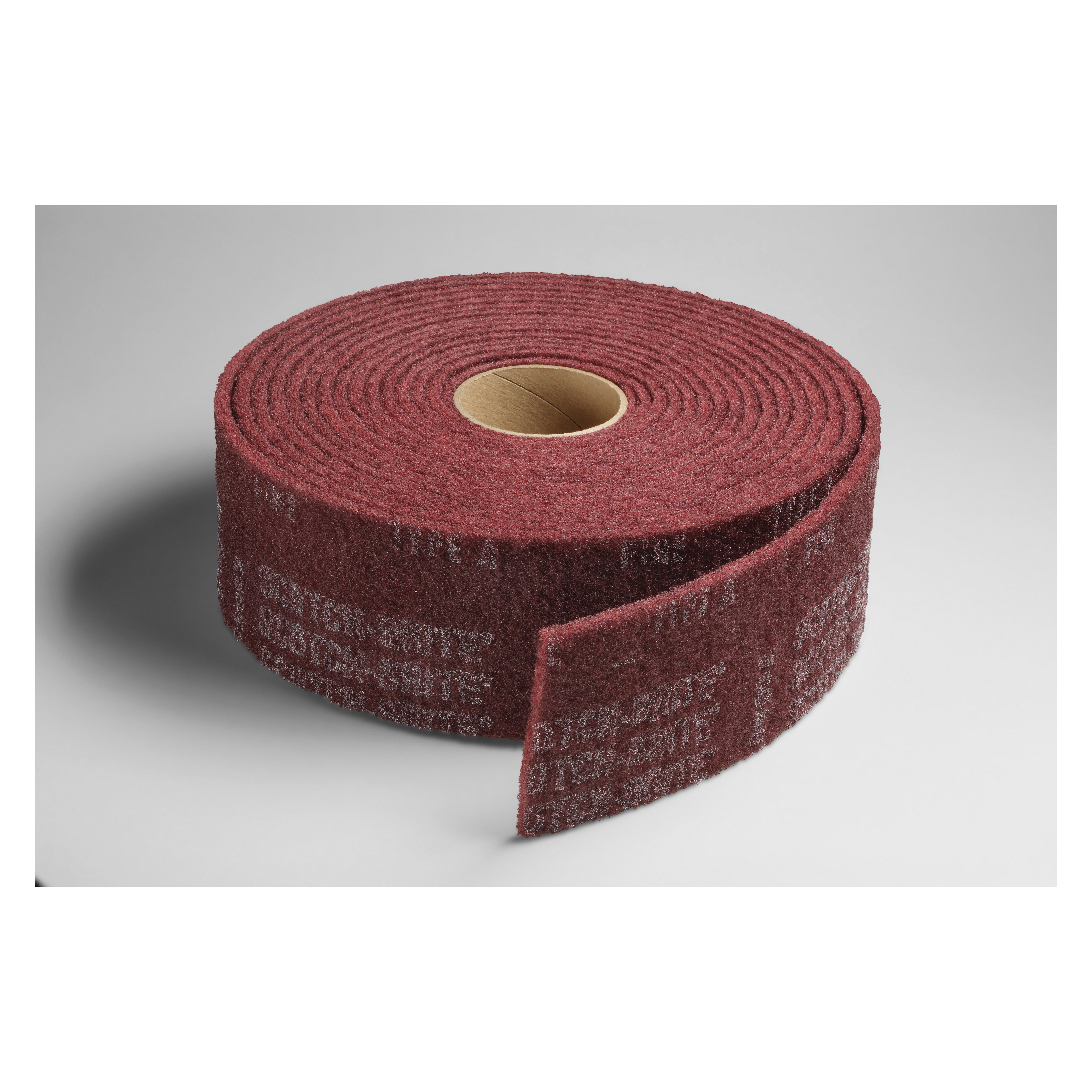 Scotch-Brite 7000121069 Clean and Finish Roll, 30 ft L Roll x 4 in W Roll, Fine Grade, Aluminum Oxide Abrasive - Non-Woven Abrasive Rolls