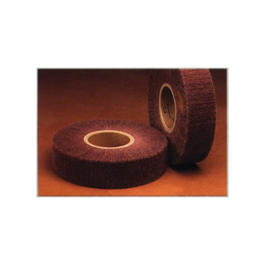 Scotch-Brite 7000121183 Medium Density Unmounted Flap Brush, 8 in Dia Wheel, 2 in W Face, Fine Grade, Aluminum Oxide Abrasive - Non-Woven Flap Wheels