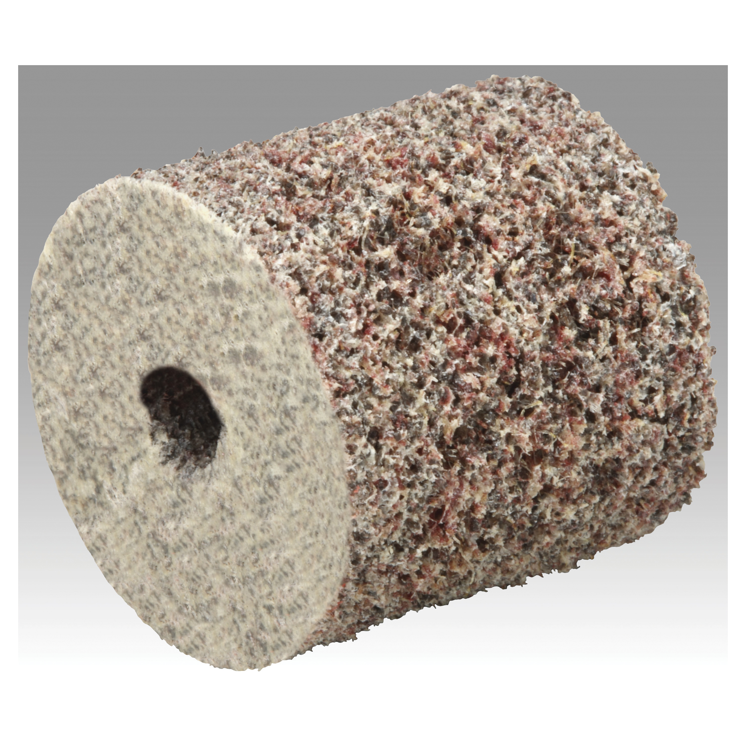 Scotch-Brite 7000000724 EXL High Performance Unitized Wheel, 1 in Dia Wheel, 1/8 in Center Hole, 1/8 in W Face, Medium Grade, Aluminum Oxide Abrasive - Deburring Wheels