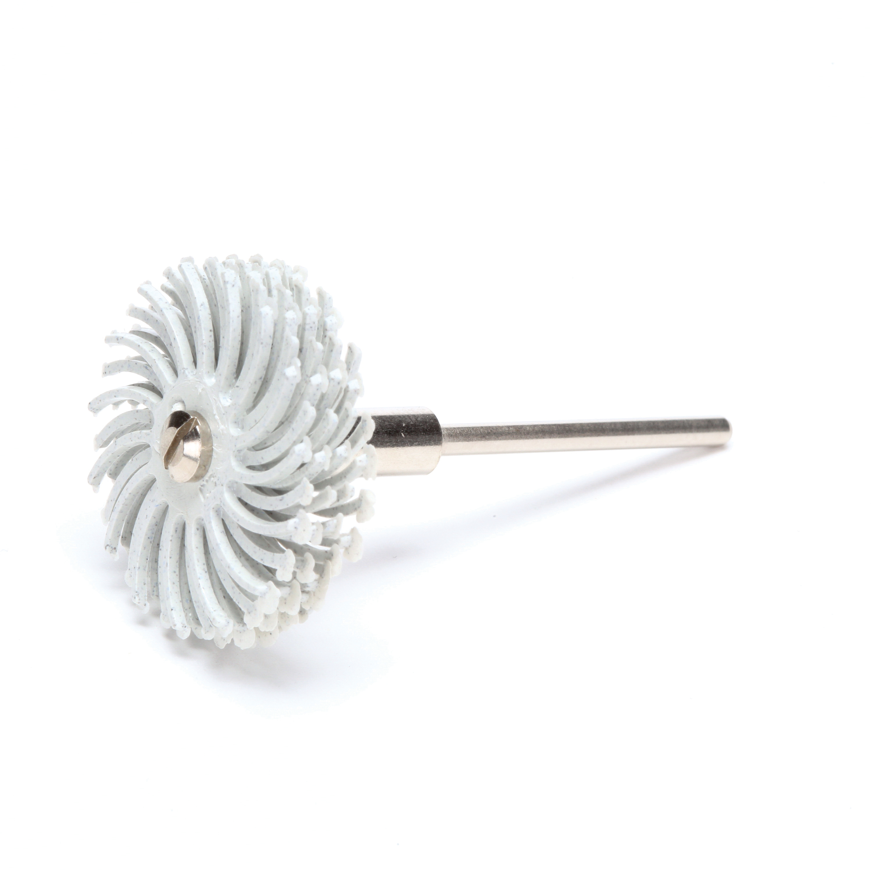 Scotch-Brite 7000000763 Bristle Disc, 1 in Dia Brush, 1/8 in Arbor Hole, 120 Grit, Fine Grade, Ceramic Fill - Radial Bristle Brushes