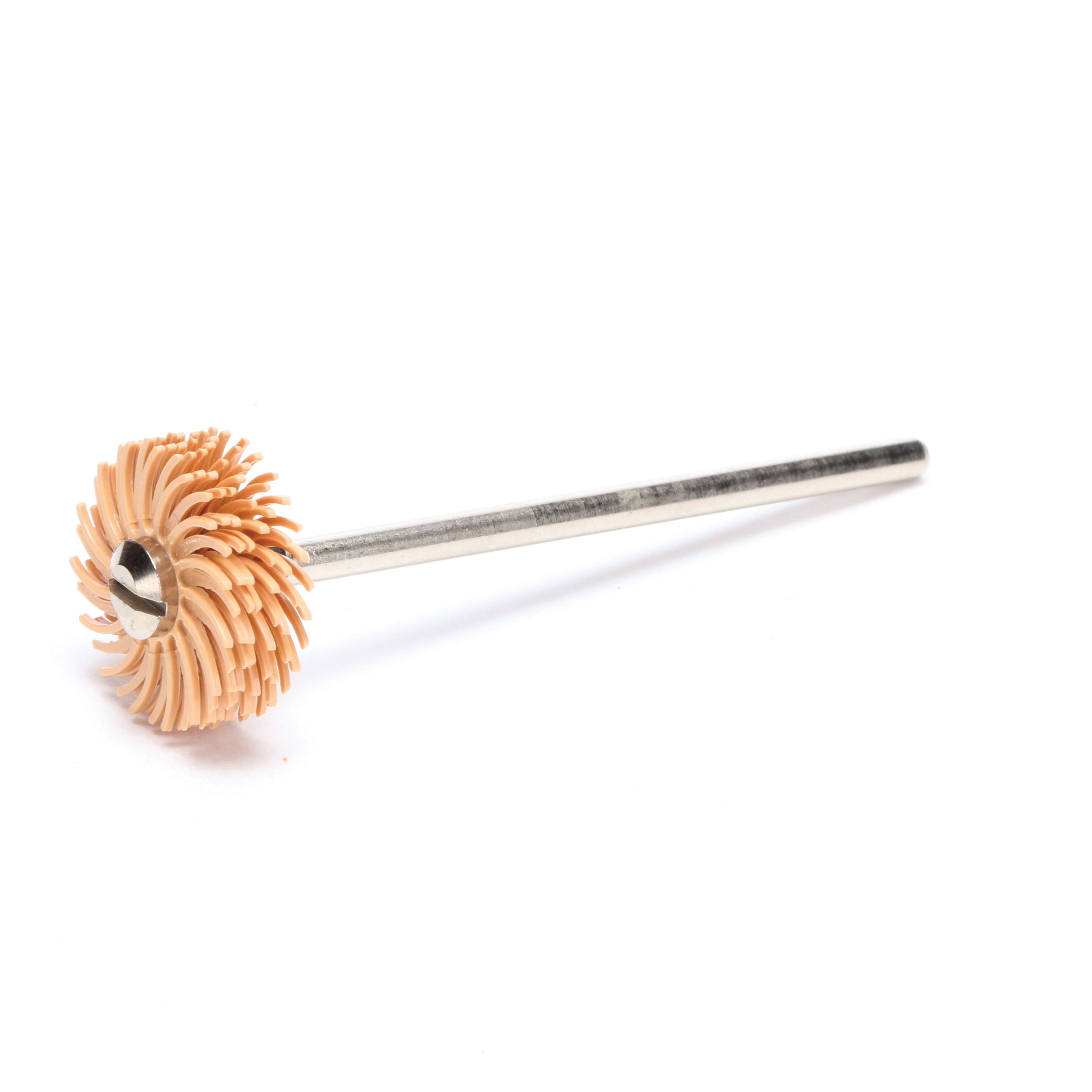 Scotch-Brite 7000121004 Polish II Bristle Disc, 9/16 in Dia Brush, 1/16 in Arbor Hole, Ceramic Fill - Radial Bristle Brushes
